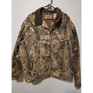 Levi’s Signature Camouflage Camo Heavy Coat (XL)